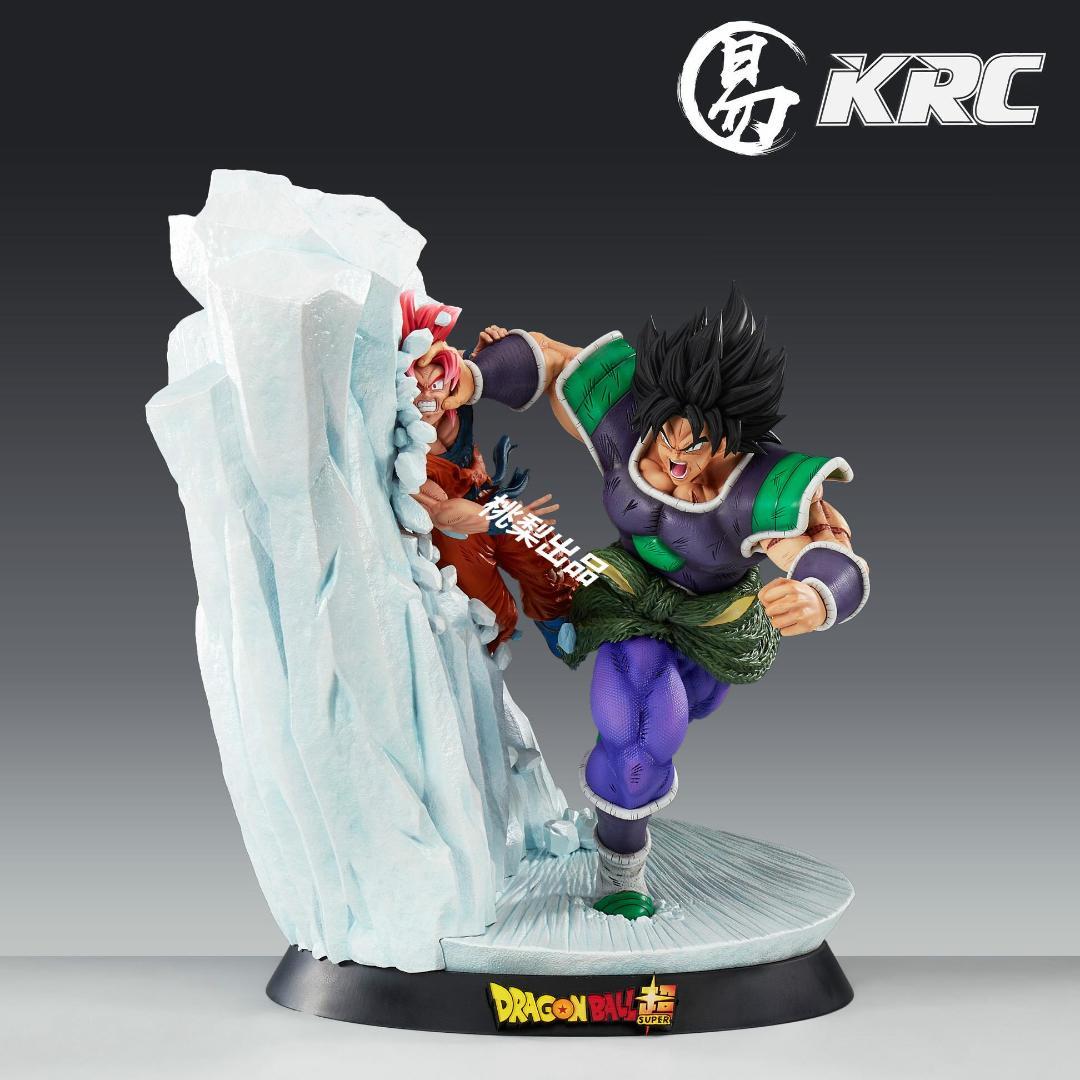 新品未開封『ドラコンボール』　ブロリー　＊　孫悟空　 ガレージキット スタチュー