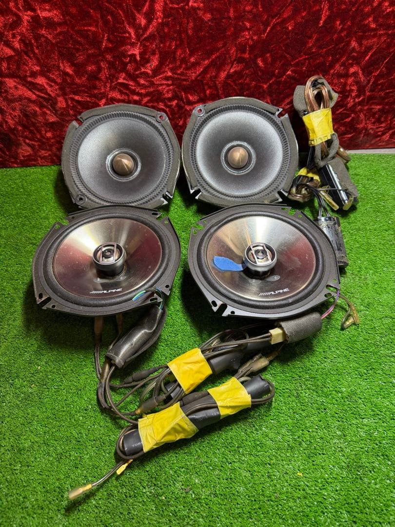 DDL-R170s STL-17cALPINE スピーカーセット 配線付き