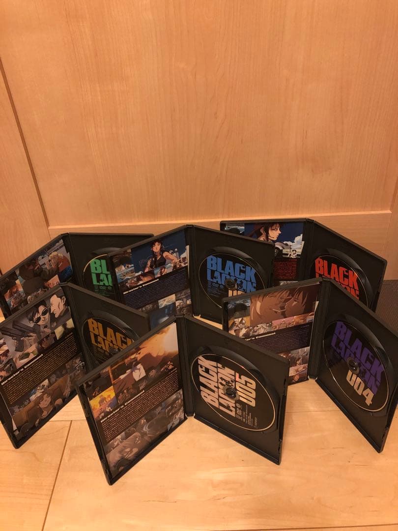 【DVD】ブラックラグーン BLACK LAGOON 1～3期 全巻セット