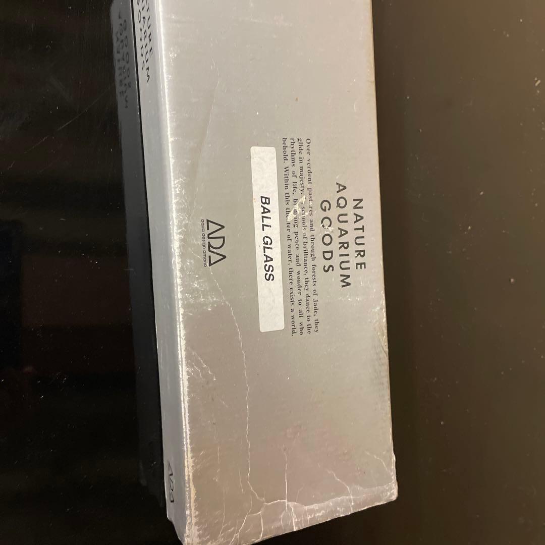 アクアデザインアマノ　ADA 旧ロゴ　ボールグラス 未使用品