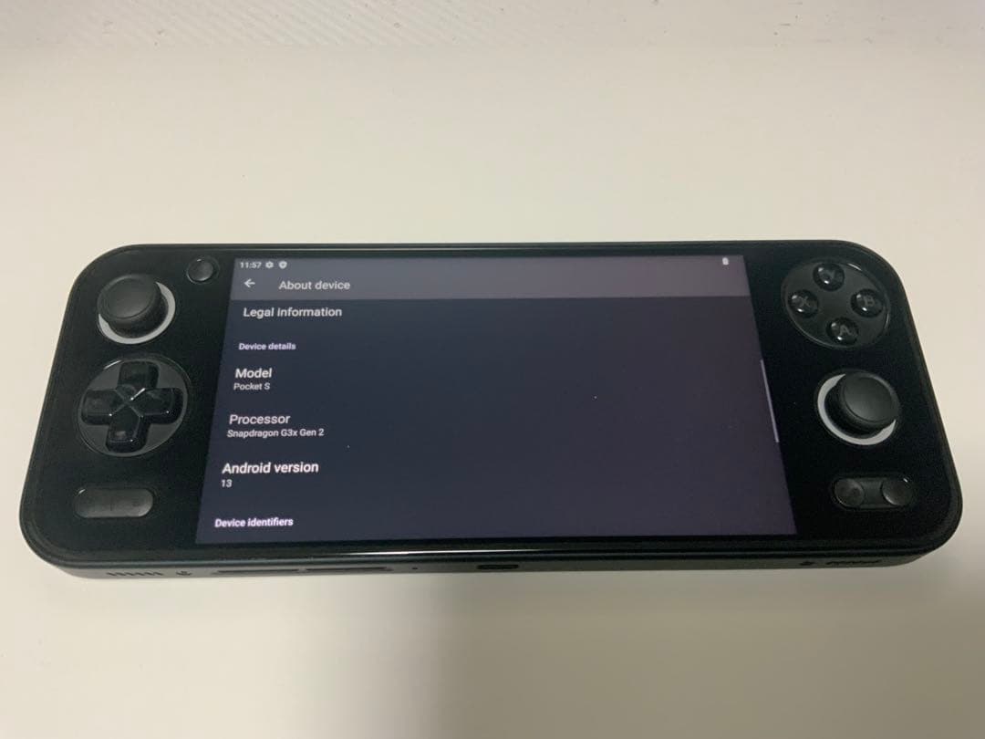 ayaneo pocket s 16GB 512GB 1440P ブラック