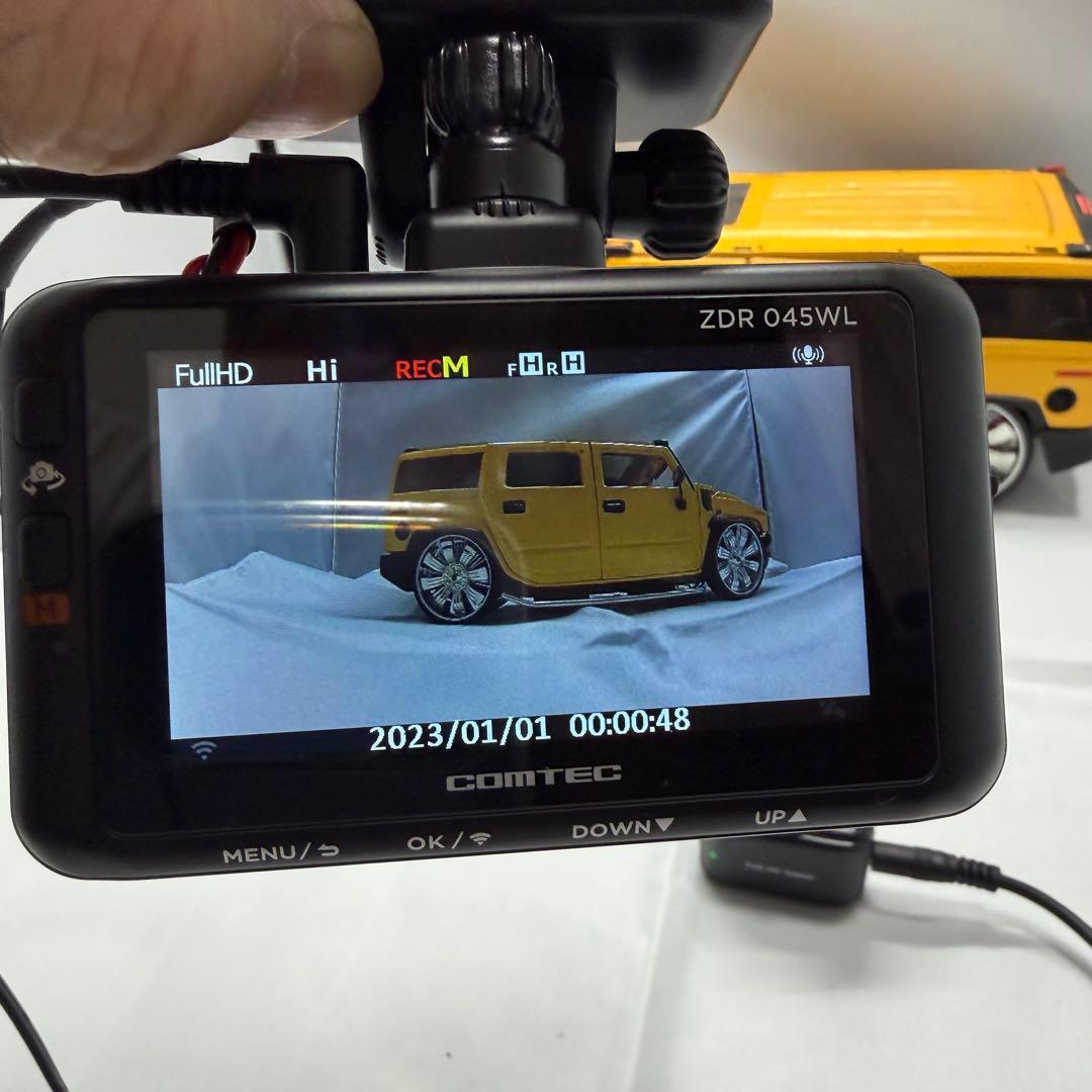 comtec コムテック ドライブレコーダー ZDR045WL 中古品