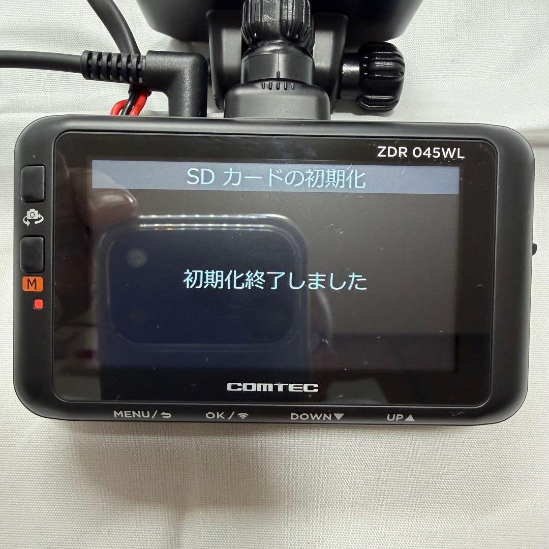 comtec コムテック ドライブレコーダー ZDR045WL 中古品