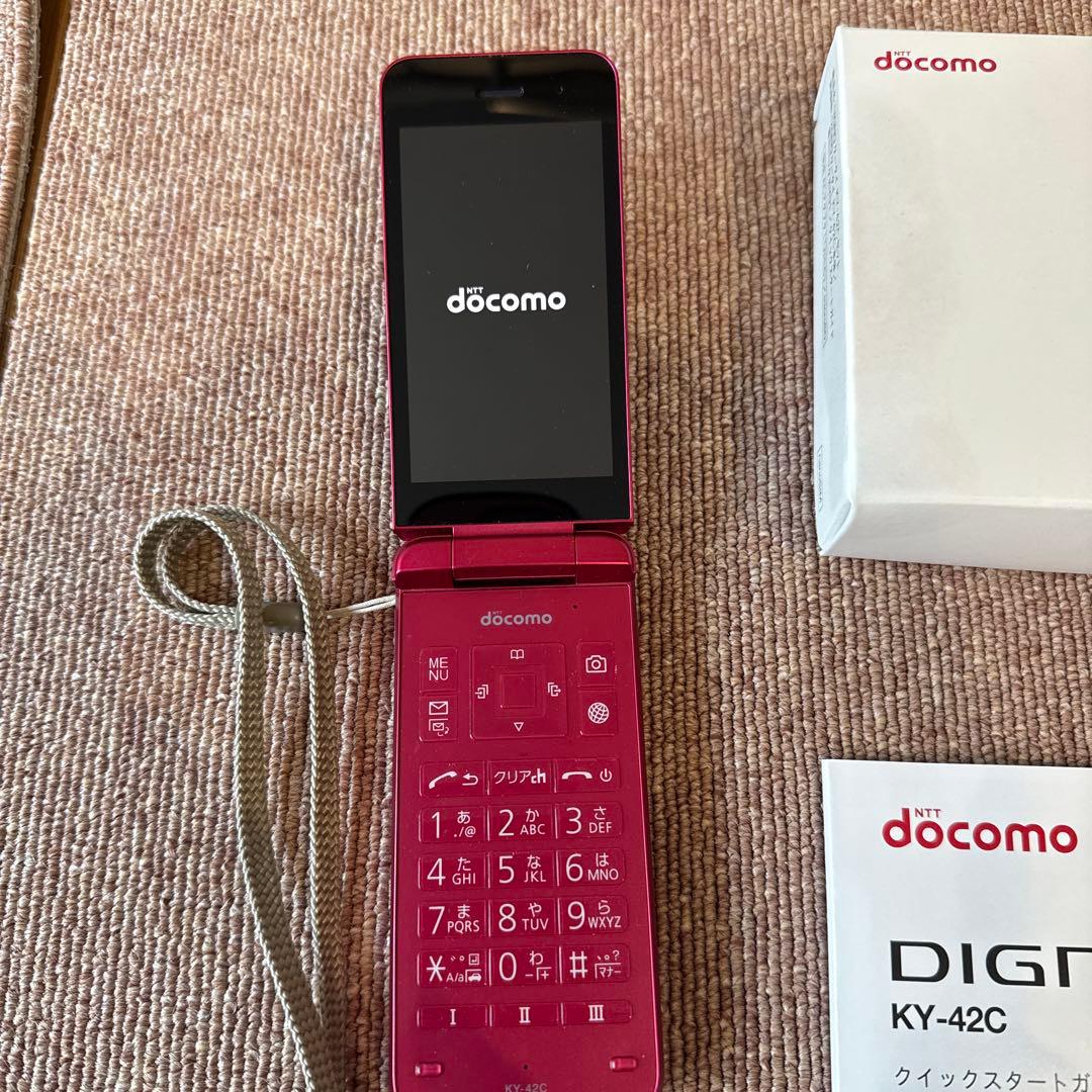 docomo DIGNO KY-42C ピンク 本体