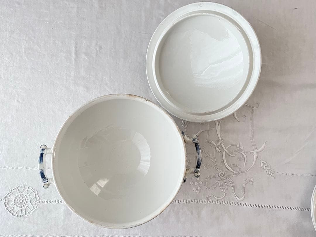 【レア】フランス SARREGUEMINES窯 MOZARTスーピエール3641