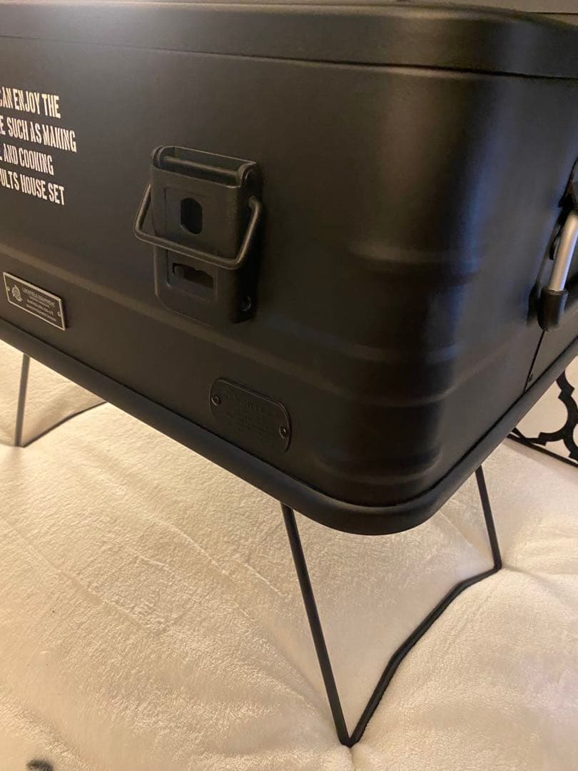 ヴェントラクス　アルミコンテナ　パンドラ　46L ブラック