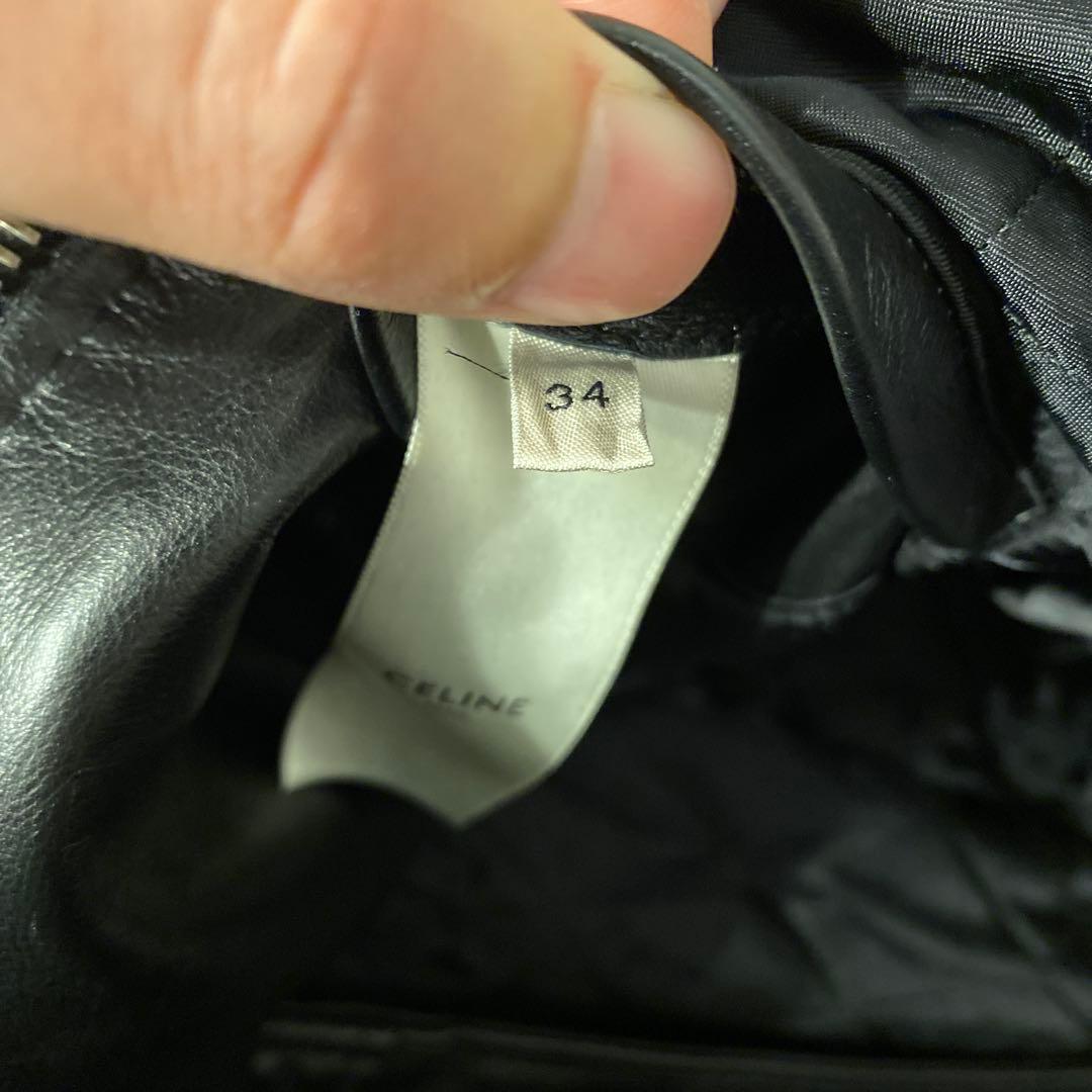 CELINE エディ レザージャケット