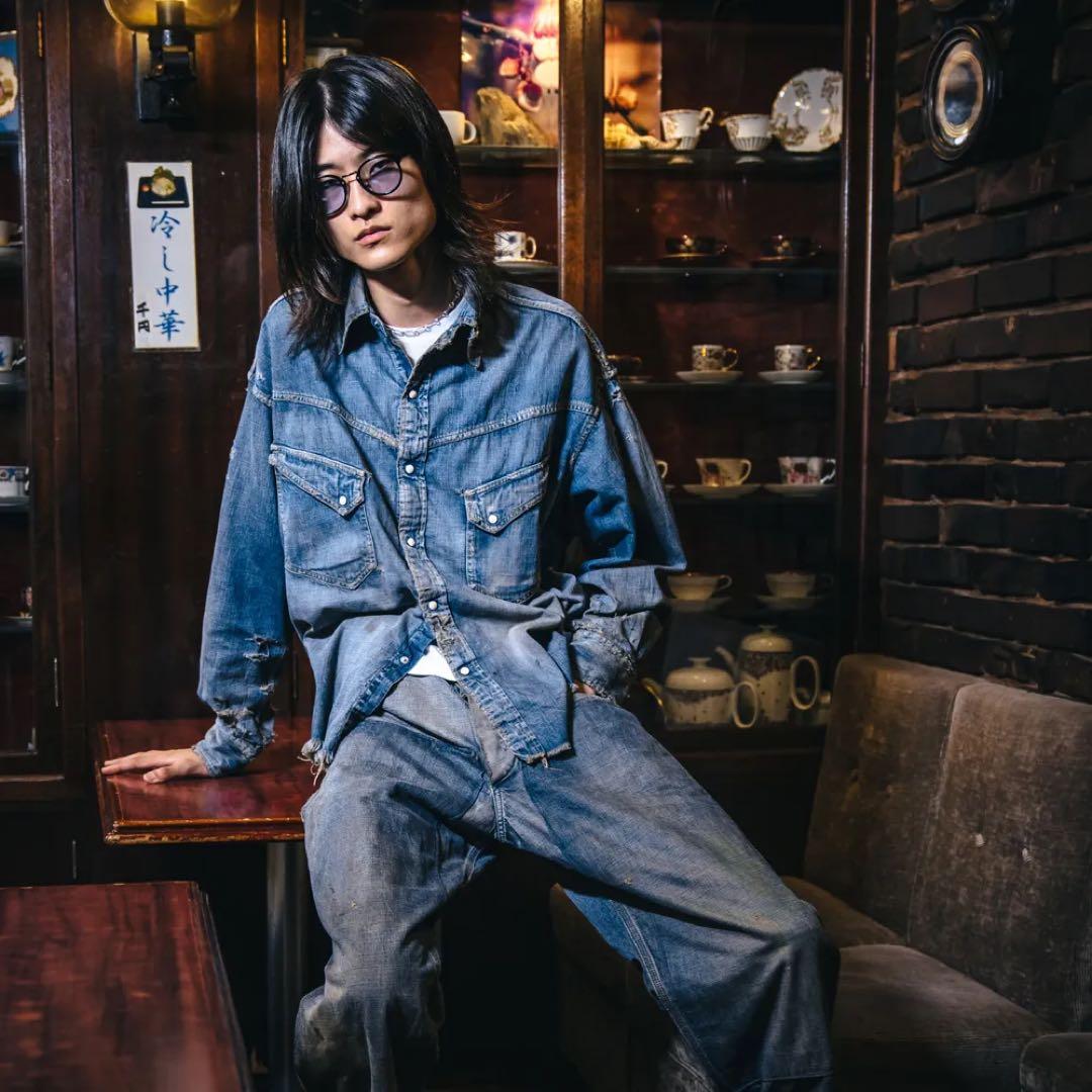 パンツ SAINT MXXXXXX DENIM PANTS PAINTER PANTS