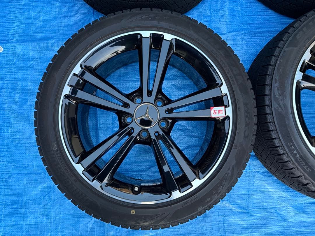 ベンツ ブリザック VRX3 スタッドレス純正ホイールセット FT