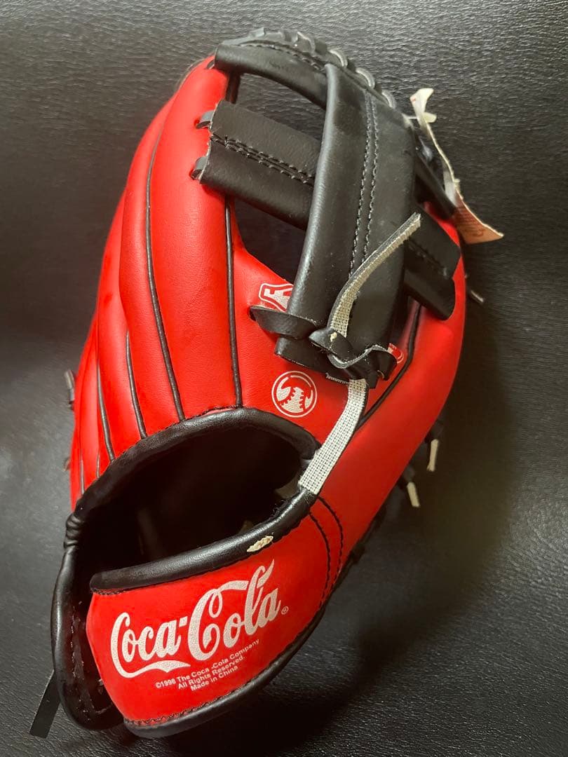 【稀少】コカコーラ　Coca-Cola 子供用グラブ（グローブ）　ビンテージ品
