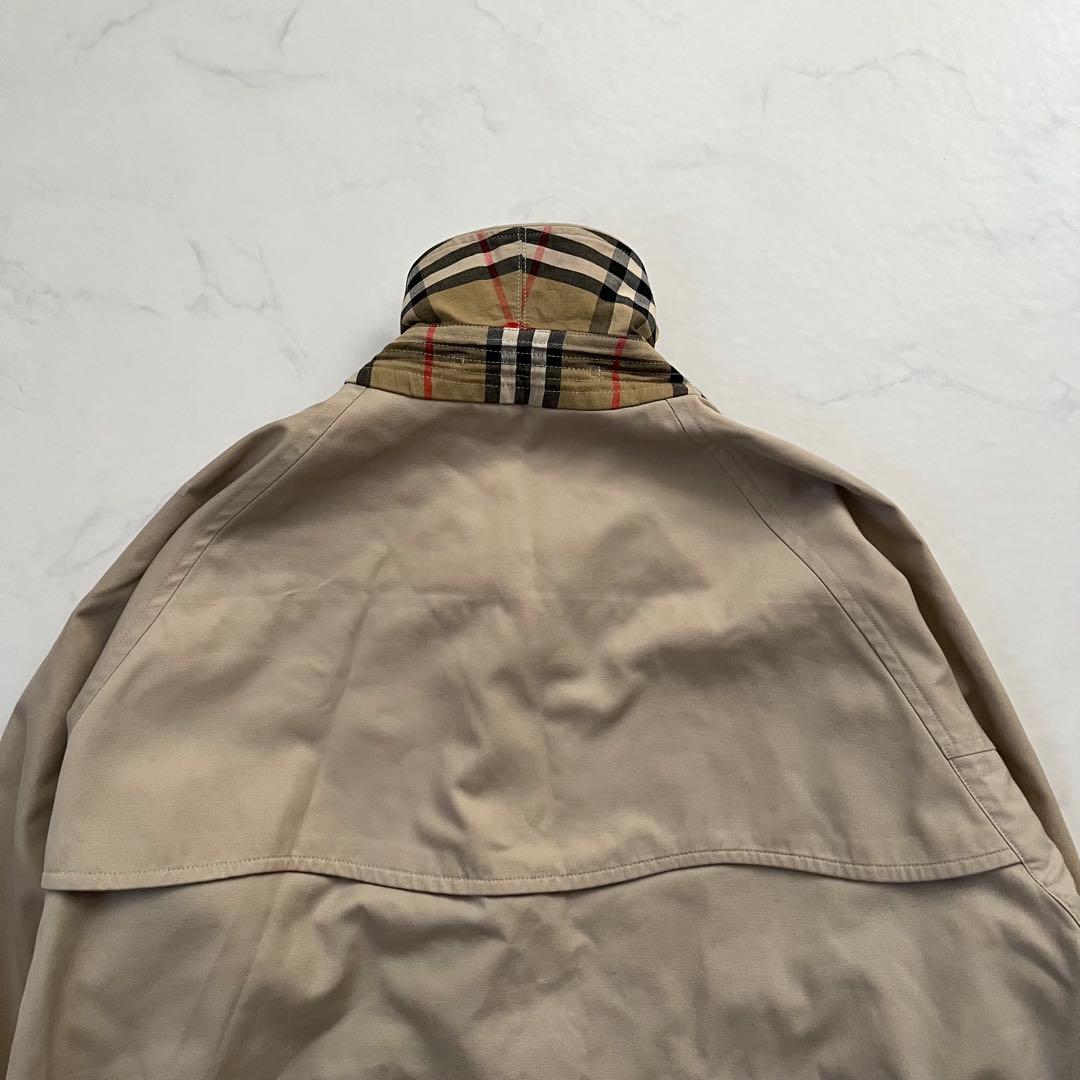 希少デザイン　バーバリーズ　ハリントンジャケット　ベージュ　Lサイズ相当