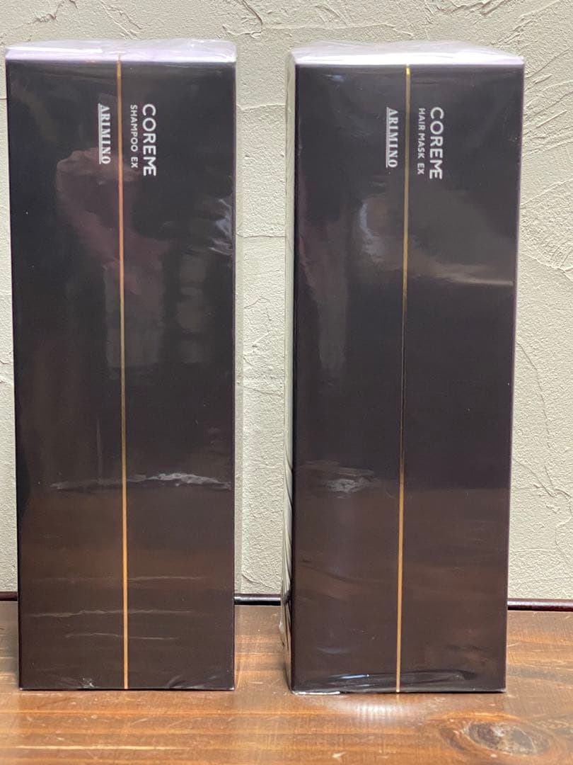 COREME シャンプー EX & ヘアマスク EX 590ml セット