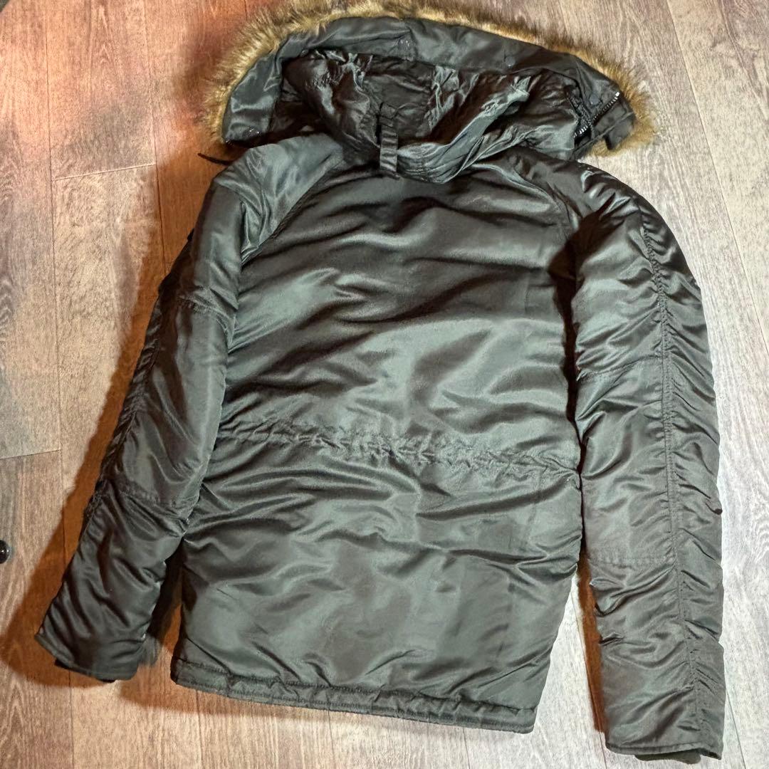 ❤️極美品❤️アルファインダストリーズ❤️N-3B❤️フライトジャケットM ミリタリー