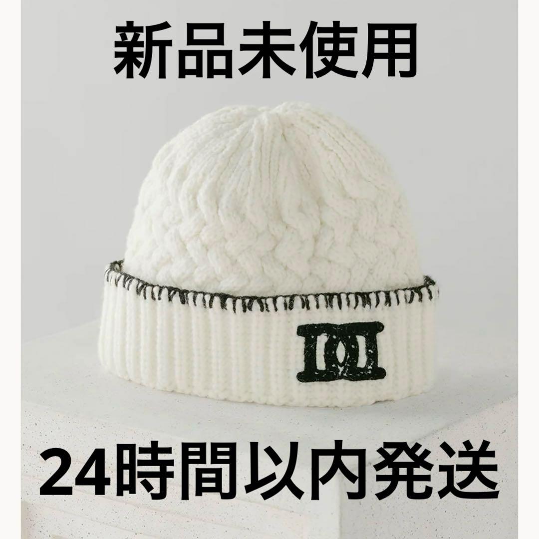 新品未使用 Darich DDロゴバスケットニットビーニー セット ホワイト