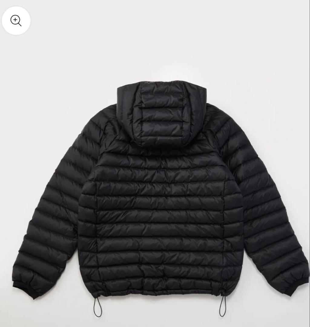 FEELS 上杉柊平 SHELL DOWN JACKET BLACK