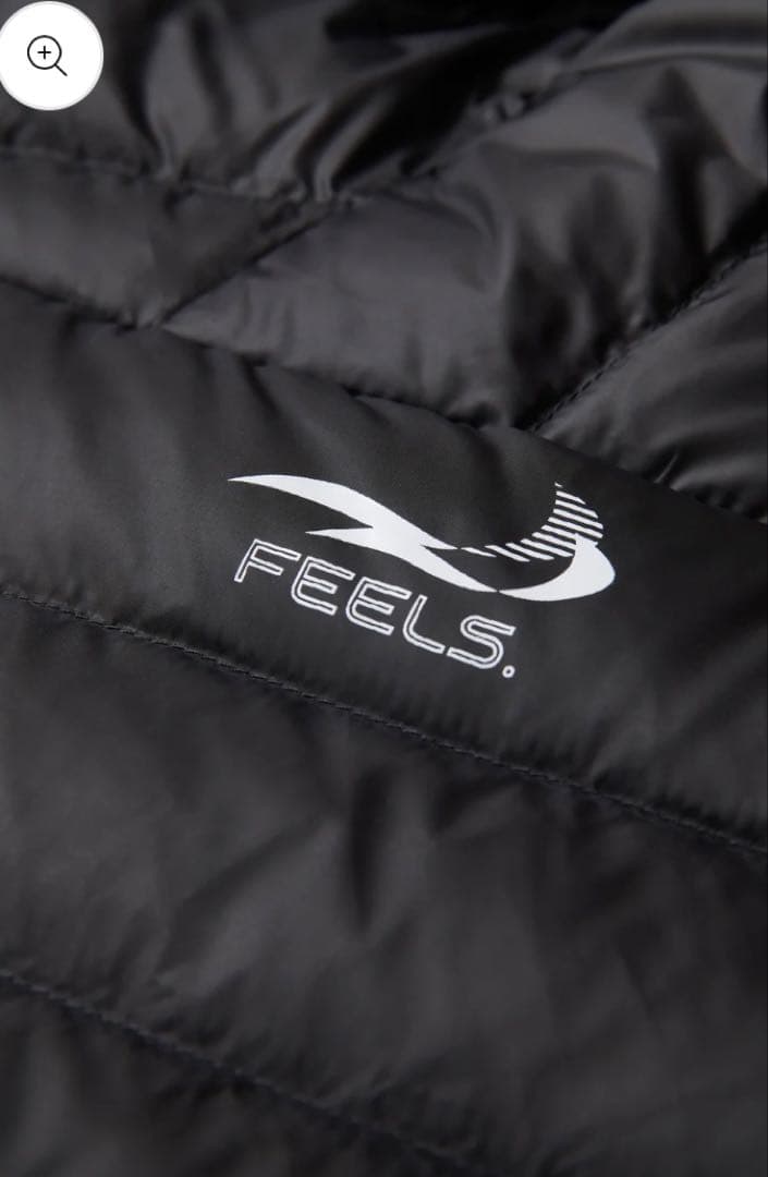 FEELS 上杉柊平 SHELL DOWN JACKET BLACK