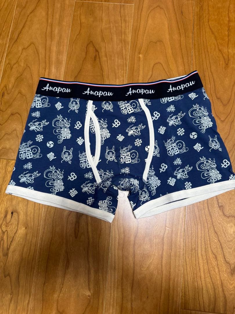 新品⭐︎Anapau アナパウ　ボクサーパンツ３枚セット　全て前開き　Lサイズ