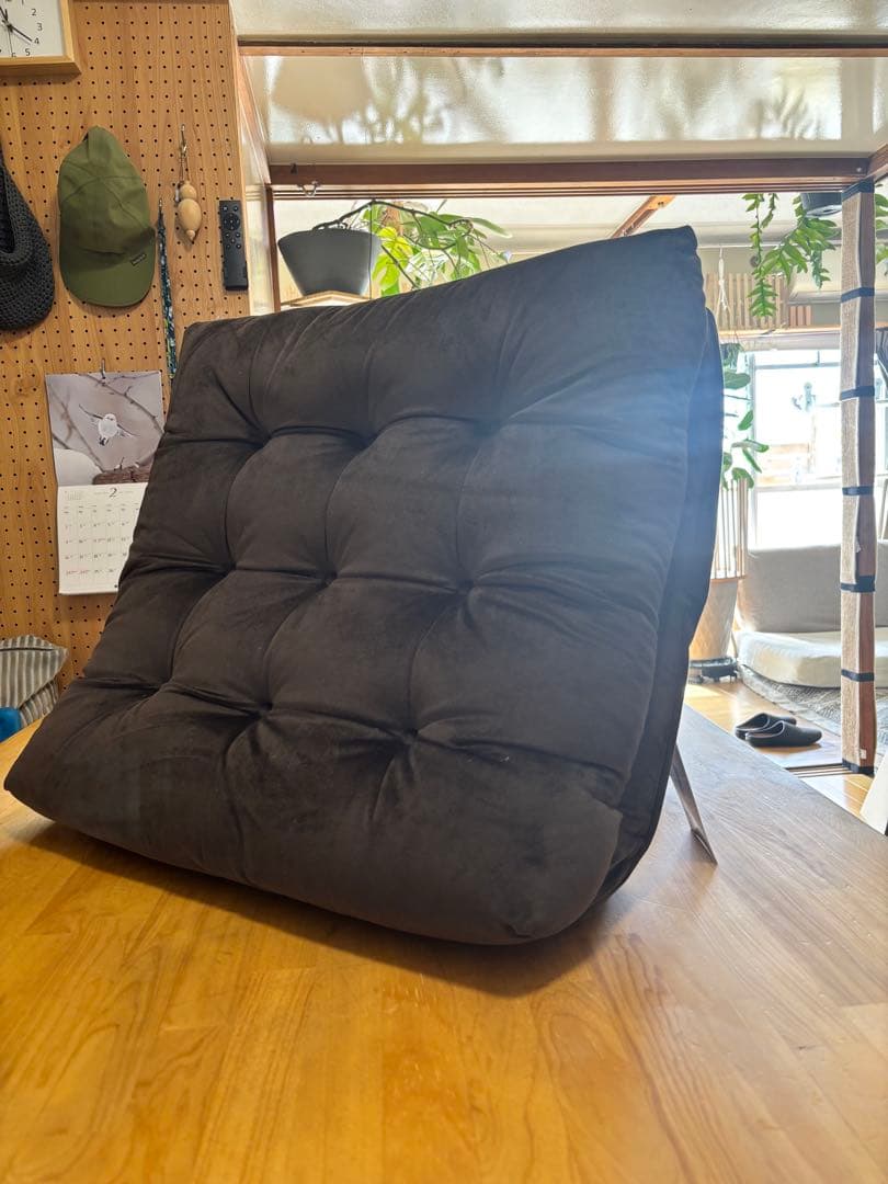 カインズ(CAINZ)カバーが洗える背もたれイス F-Lepoco ブラウン2個