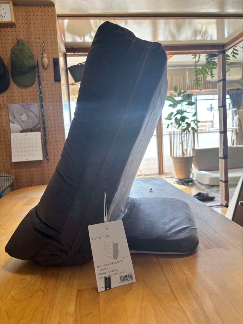 カインズ(CAINZ)カバーが洗える背もたれイス F-Lepoco ブラウン2個