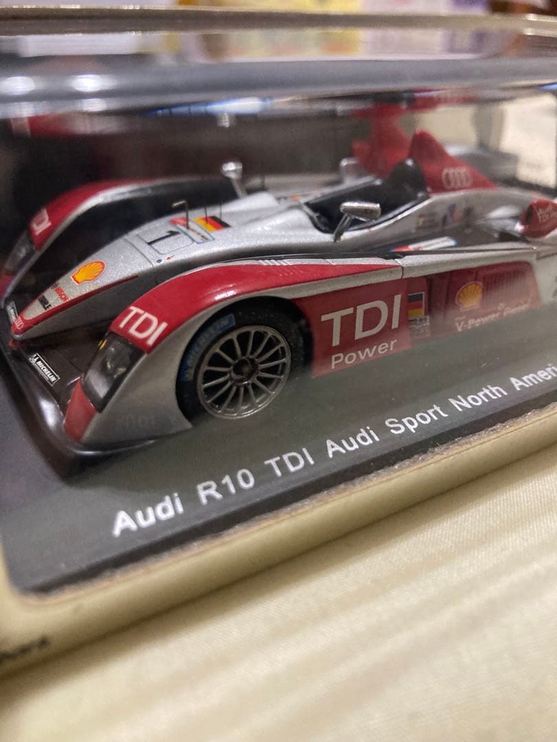 スパーク 1/43 アウディ R10 TDI LM2007 No.1 優勝