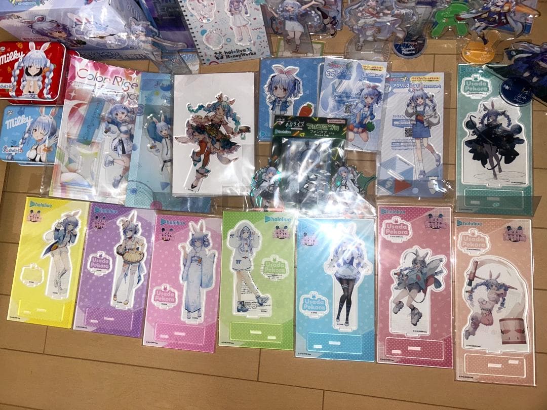 兎田ぺこら　アクリルスタンド　他　まとめ売り