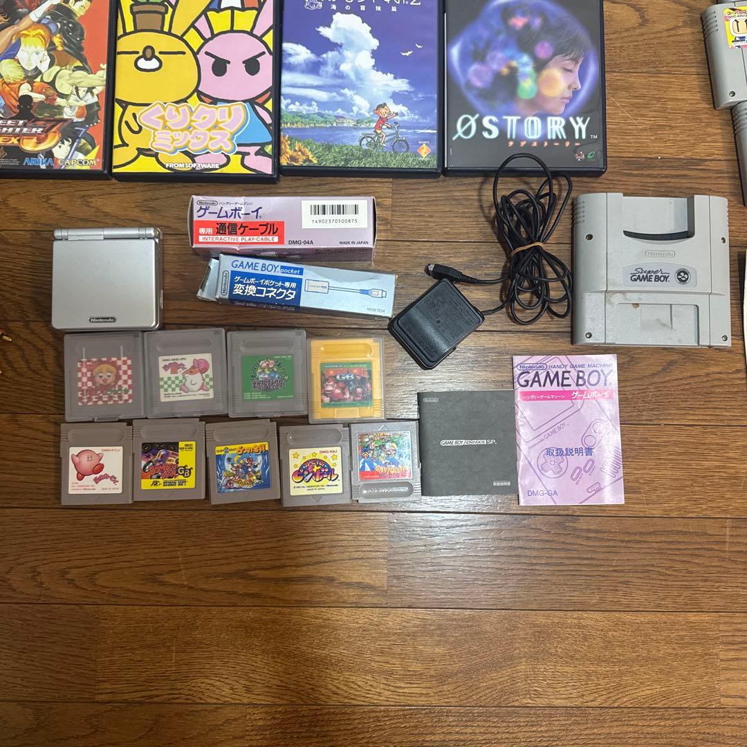 PlayStation 2、Game Boy、スーパーファミコン、ソフト