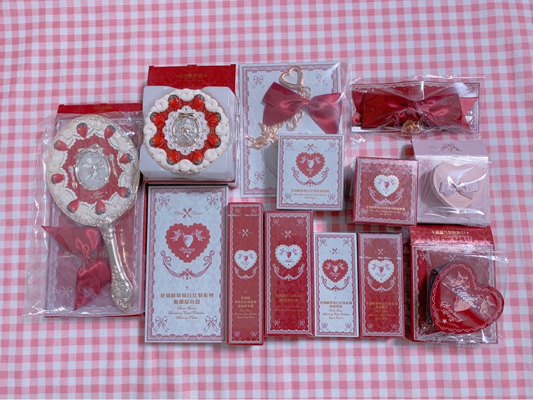 フラワーノーズ　ストロベリーキューピッドコレクション　12点セット