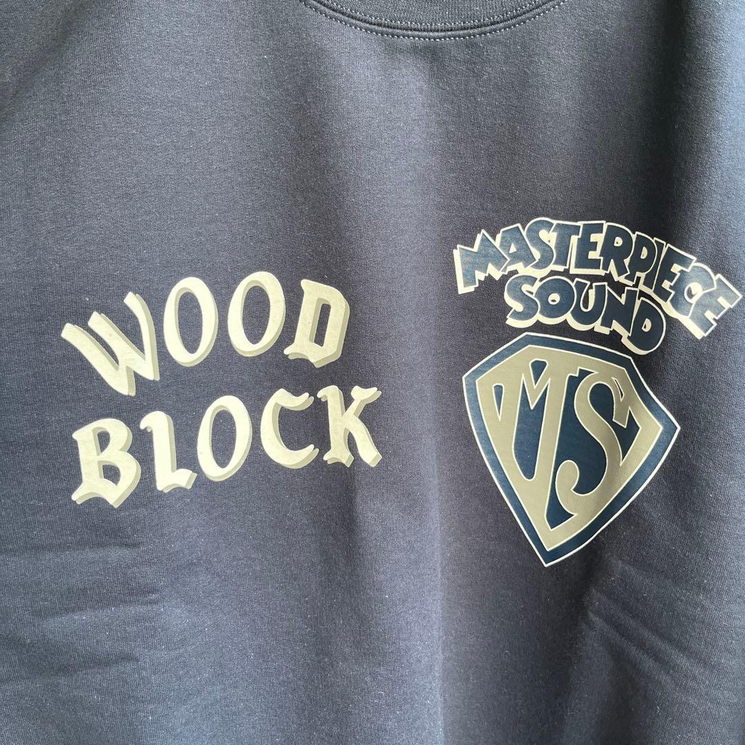 完売 MASTERPIECE SOUND ×WOOD BLOCK トレーナー L
