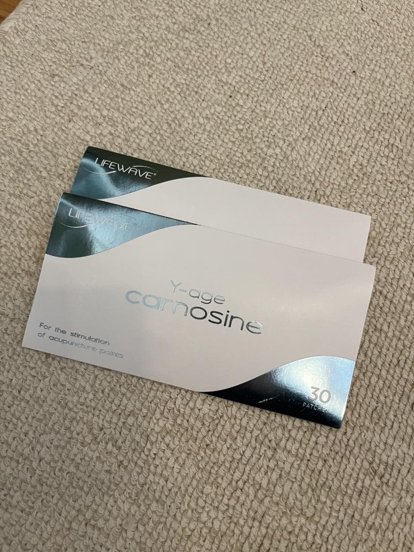 新品未使用 正規 半額 Lifewave Y-age Carnosine 60枚