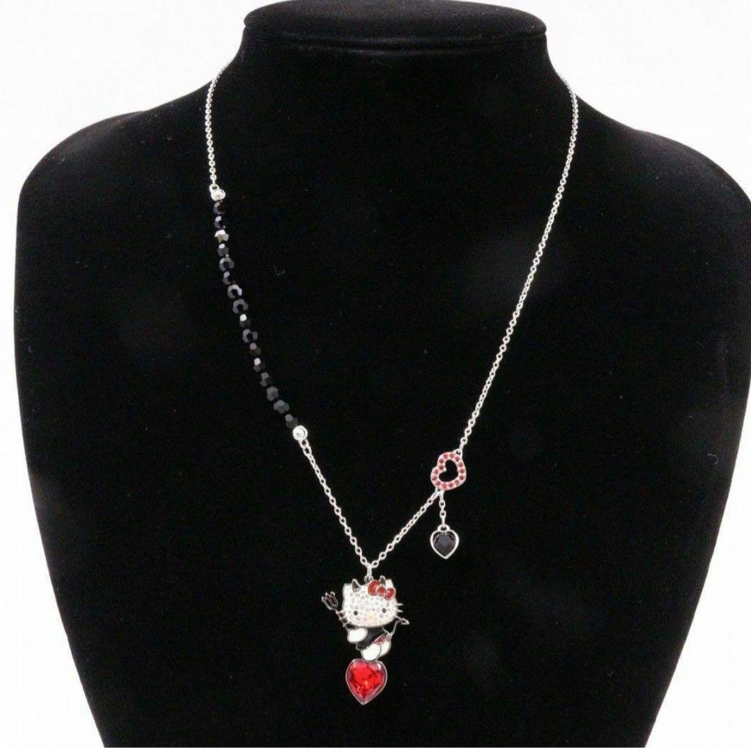 スワロフスキー　サンリオ　ネックレス　ハローキティHello Kitty キティ