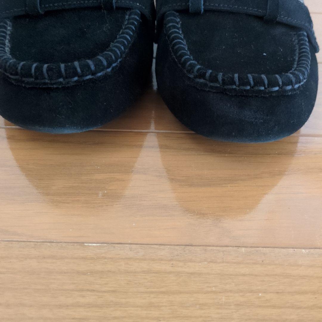 UGG モカシン 24cm ブラック