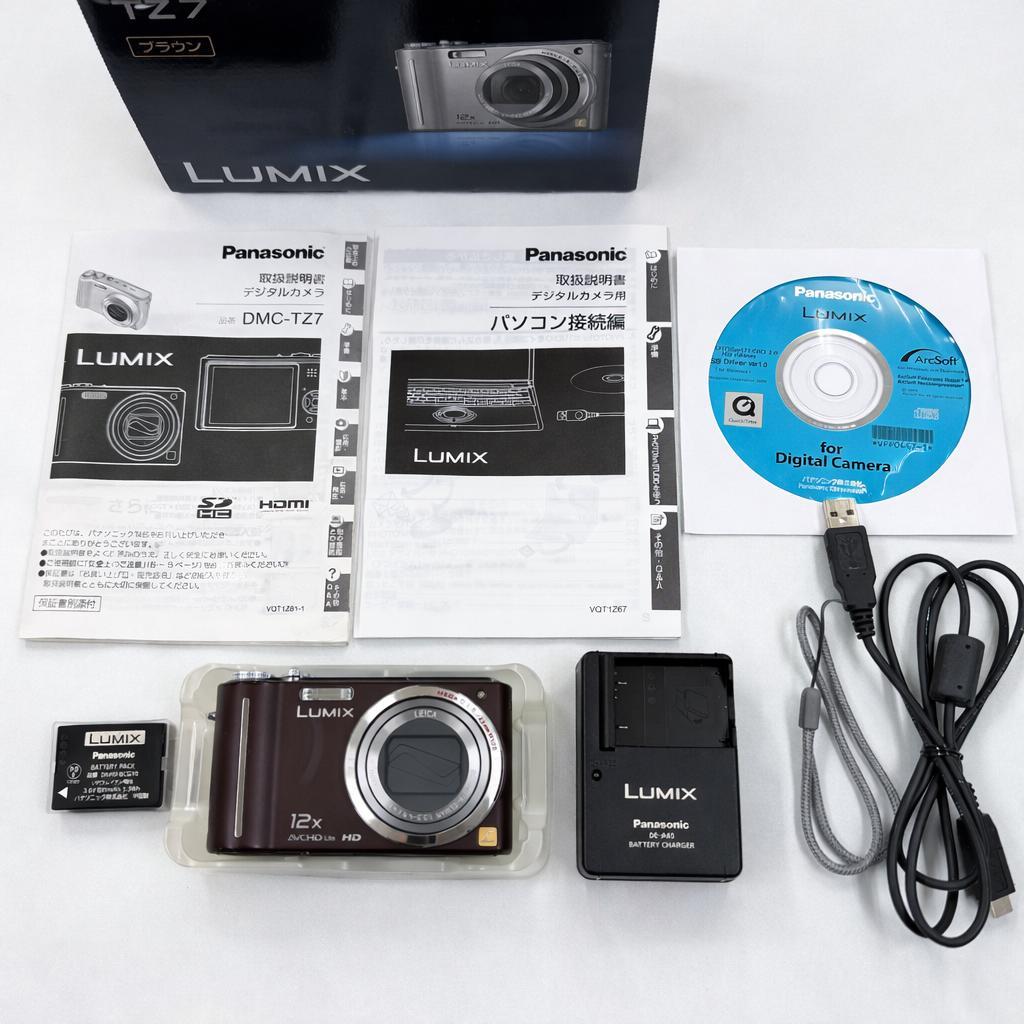 Panasonic LUMIX DMC-TZ7 コンパクトデジタルカメラ