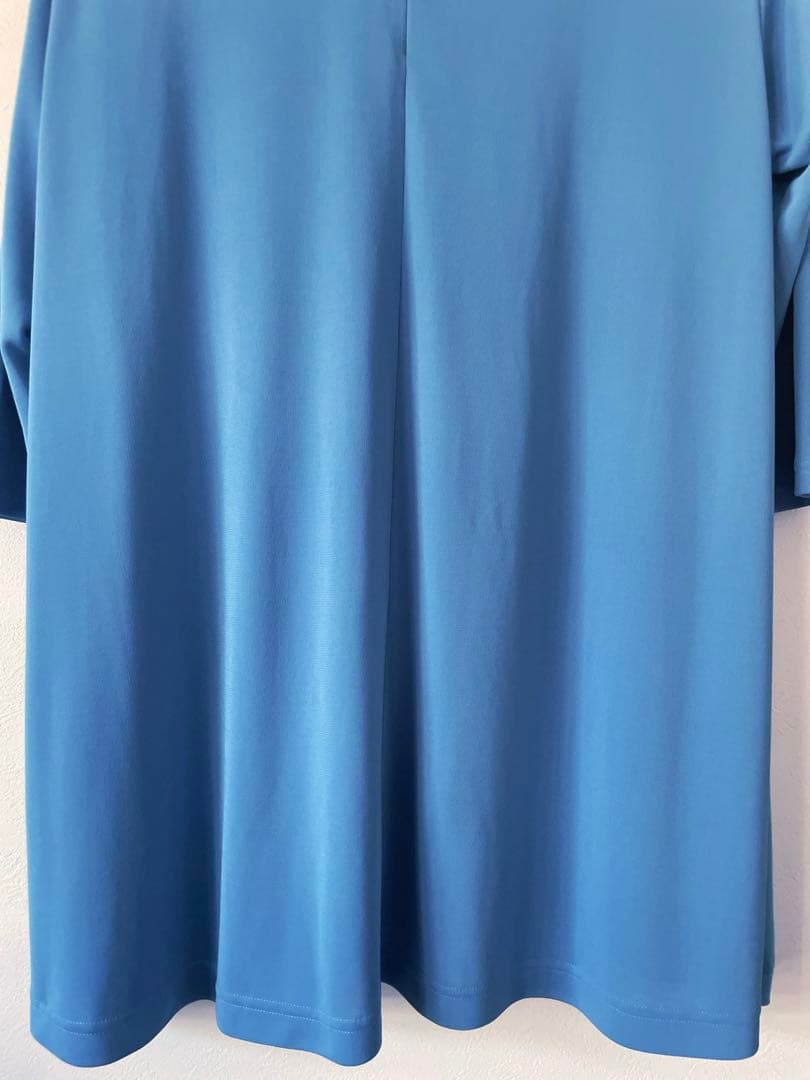 トクコプルミエブォル魚のグラフィックプリント 七分袖チュニック