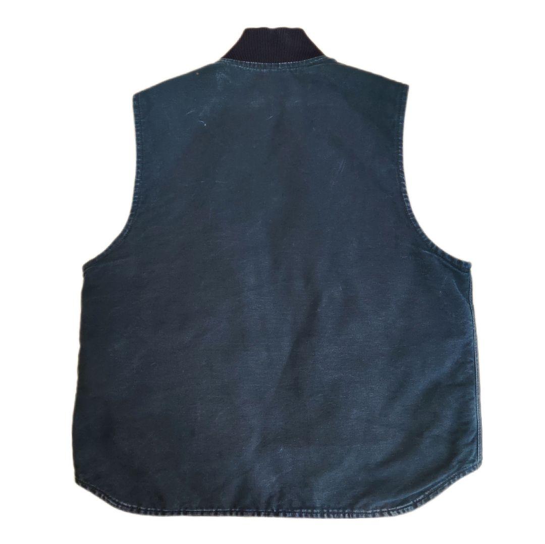 Carhartt カーハート 00年代初期 ベスト 黒 LARGE メキ移行期