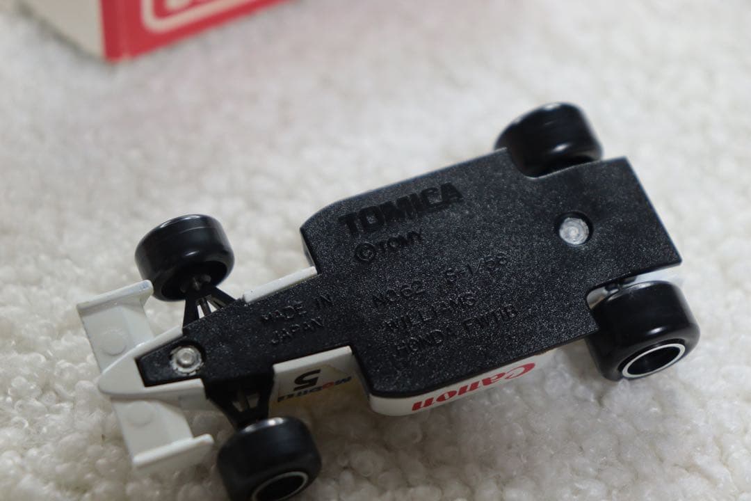 ウィリアムズ　ホンダ　F1 トミカ　日本製　赤箱62