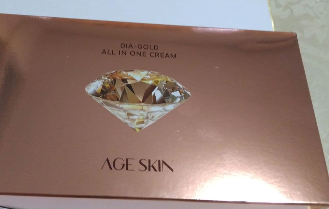 AGE SKIN ダイアゴ-ルドコラ-ゲン オ-ルインワンクリ-ム 2個