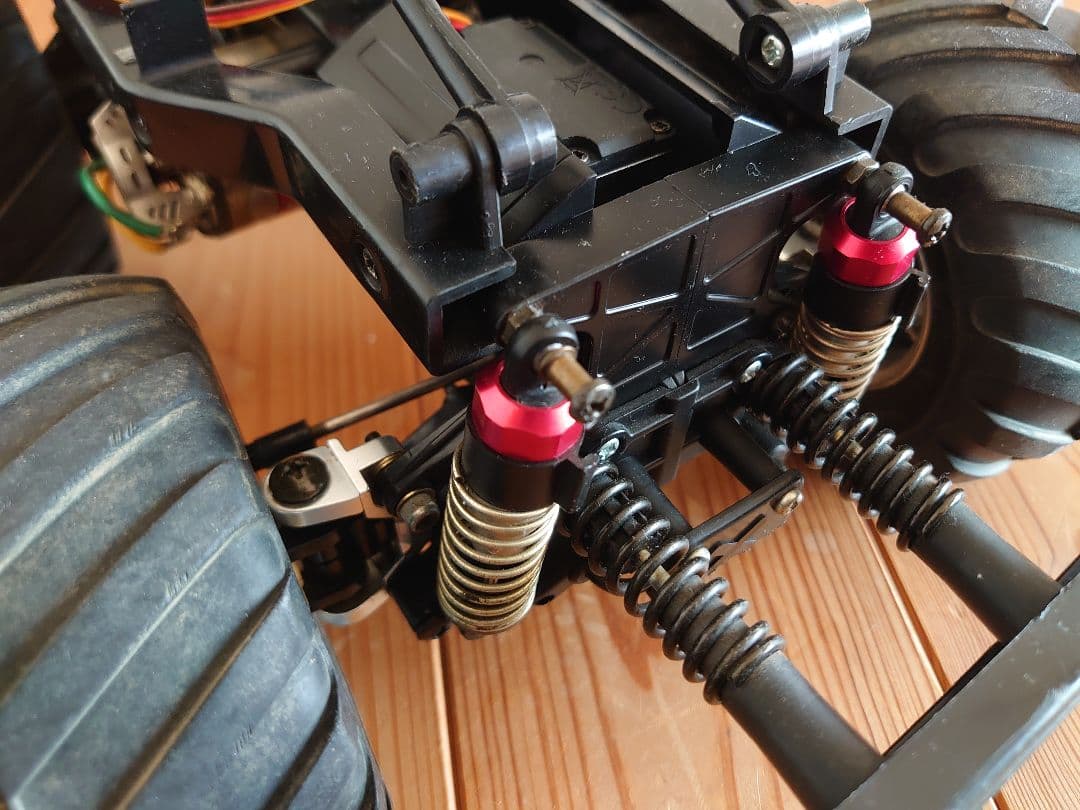 タミヤ　ワイルドウイリー　ボディ　シャーシ　サーボ　モーター　セット　ラジコン