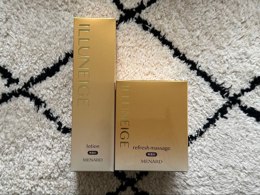 メナードイルネージュ（無香料）ローション&リフレッシュマッサージ2点セット