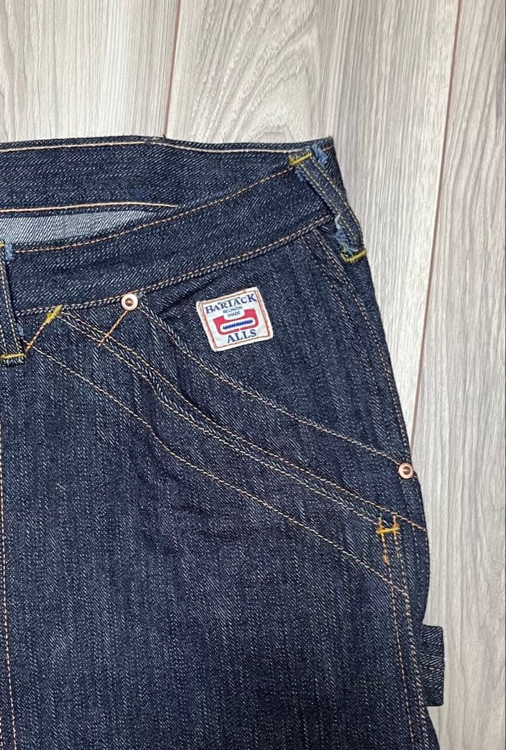 ワンピースオブロック バータックオール 大戦デニムワークパンツ
