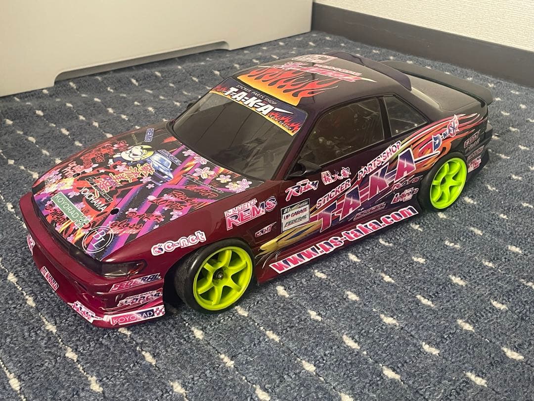 ラジコンボディ S13 シルビア 中村直樹仕様