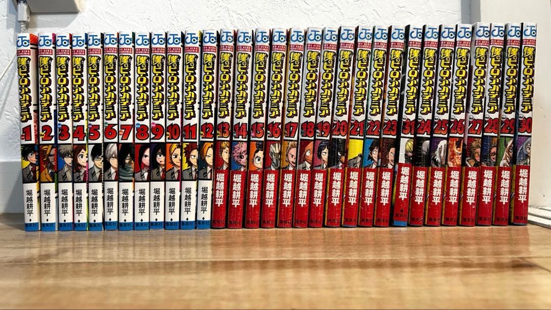 僕のヒーローアカデミア 1-30巻(13-30巻 未開封)