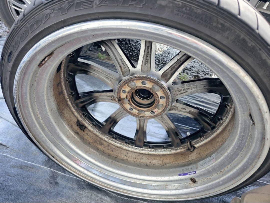 ワーク シュヴァート SC4 WORK 7.5J 19インチ