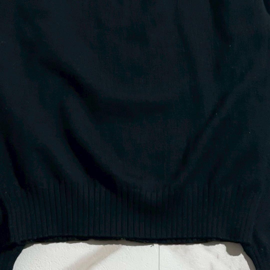 美品✨CELINE セリーヌトリオンフ ロゴ　ジップアップニット ジャケット