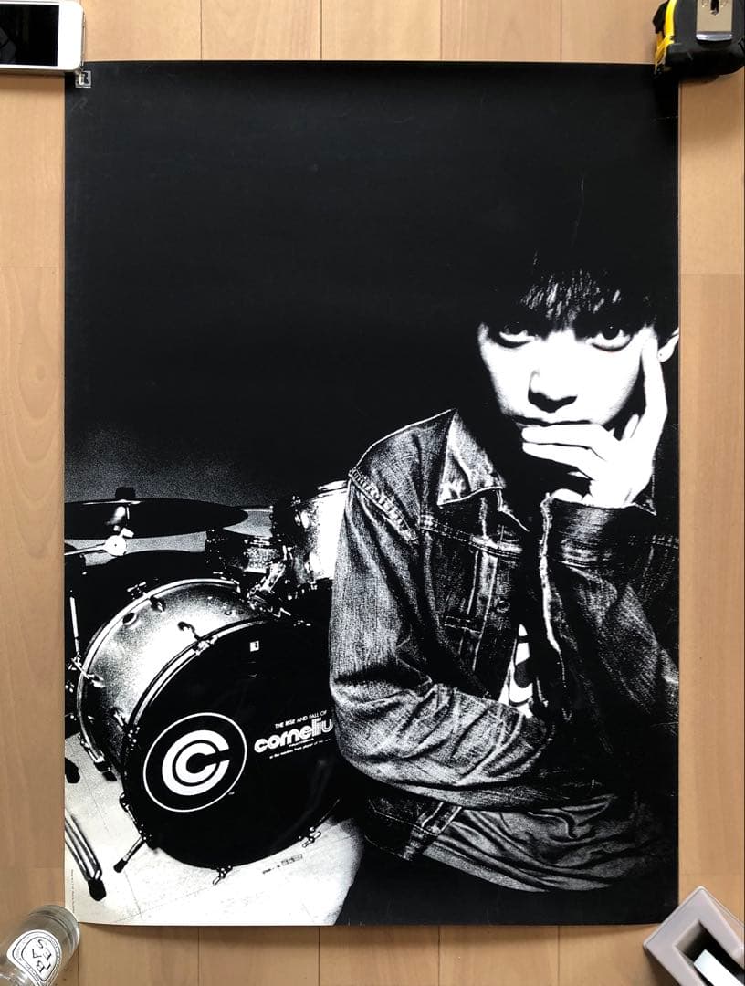【極美品】コーネリアス Cornelius Drums B2ポスター 小山田圭吾