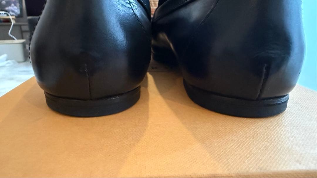 【値下げしました！】TOD'S 黒 レザー ローファー