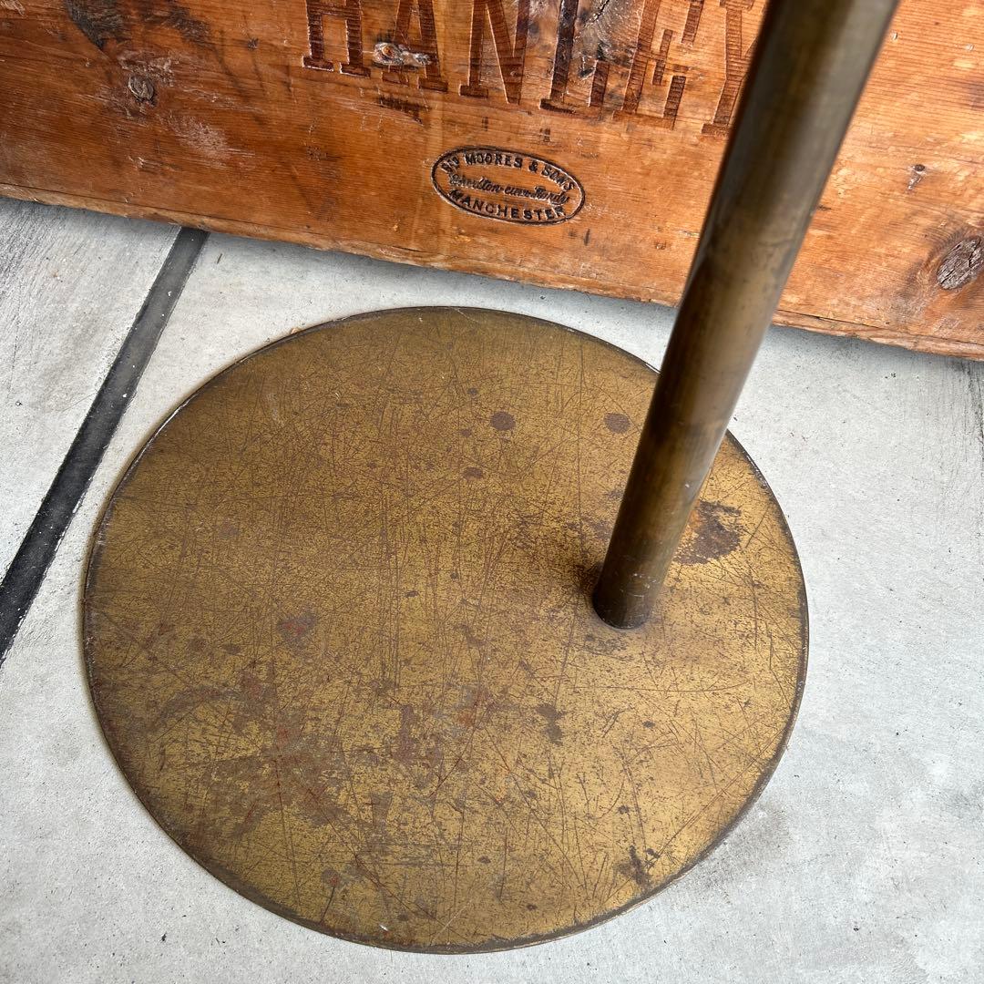 ヴィンテージ スラントハンガー メタルラック シャビー インダストリアル 金