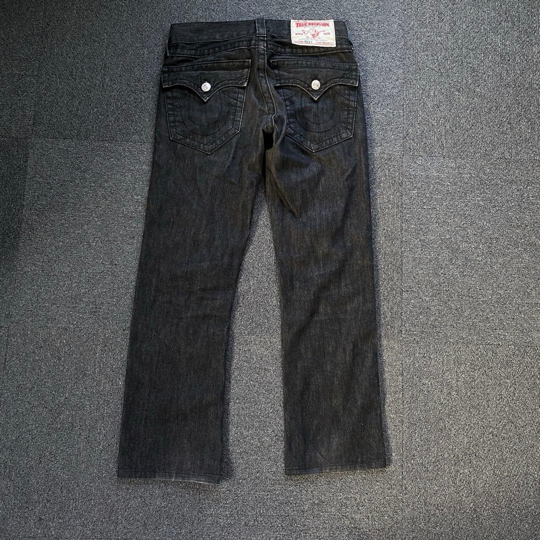 専用ページTrue Religion Ricky ブラックデニム 28x33