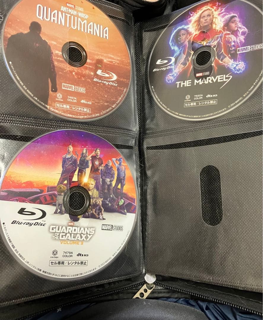 marvel DVD&Blu-rayセット　セール中
