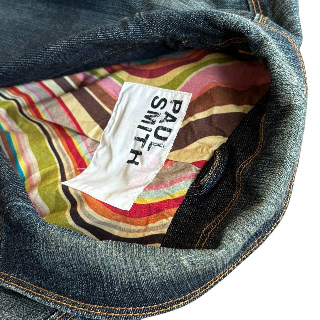 Paul Smith ポールスミス デニムジャケット Gジャン マルチカラー