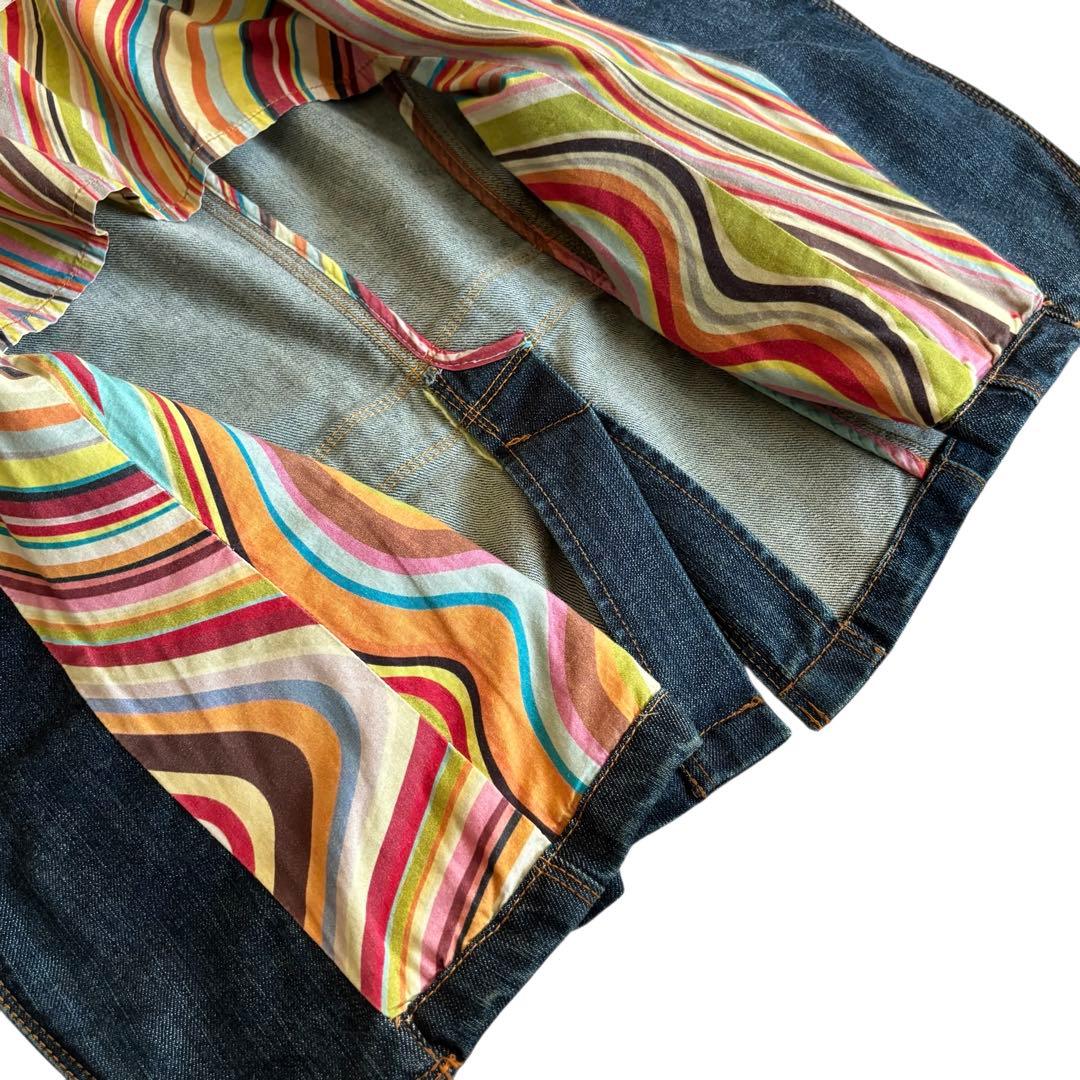 Paul Smith ポールスミス デニムジャケット Gジャン マルチカラー